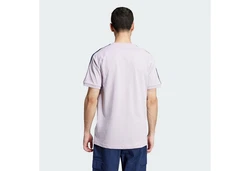 adidas Originals Poloshirt 3-Streifen Panel T-Shirt Lila