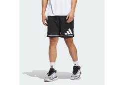 adidas Performance Sweatshorts ADIDAS BASKETBALL BADGE OF SPORT SHORTS Schwarz/Weiß