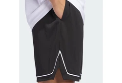 adidas Performance Sweatshorts ADIDAS BASKETBALL BADGE OF SPORT SHORTS Schwarz/Weiß