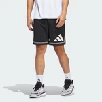 adidas Performance Sweatshorts ADIDAS BASKETBALL BADGE OF SPORT SHORTS Schwarz/Weiß