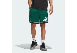 adidas Performance Sweatshorts ADIDAS BASKETBALL BADGE OF SPORT SHORTS Grün/Dunkelgrün
