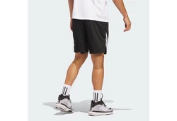 adidas Performance Sweatshorts LEGENDS 3-STREIFEN BASKETBALL SHORTS Schwarz/Weiß