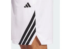 adidas Performance Sweatshorts LEGENDS 3-STREIFEN BASKETBALL SHORTS Weiß/Creme