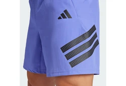 adidas Performance Shorts ICON 3-STREIFEN Gym+ Blau/Lila/Dunkelblau