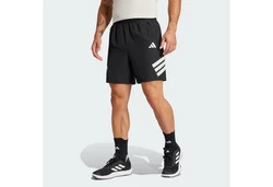 adidas Performance Shorts ICON 3-STREIFEN Gym+ Schwarz/Dunkelblau/Grau