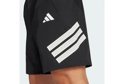 adidas Performance Shorts ICON 3-STREIFEN Gym+ Schwarz/Dunkelblau/Grau