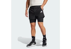 adidas Performance Sportshorts Gym+ schwarz