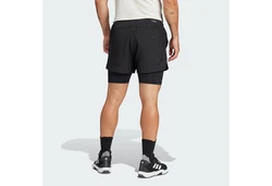 adidas Performance Sportshorts Gym+ schwarz