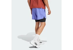 adidas Performance Sportshorts Gym+ royalblau/schwarz