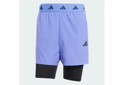 adidas Performance Sportshorts Gym+ royalblau/schwarz