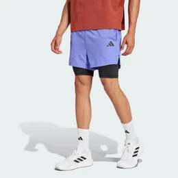 Sweatshorts GYM+ 2-IN-1 SHORTS