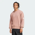 ADIDAS SPORTSWEAR Sportsweatshirt 'Essentials' Rosa/Braun/Beige