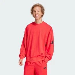 Longtop ESSENTIALS LOOSE FIT 3 BAR LOGO SWEATSHIRT