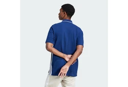 ADIDAS SPORTSWEAR ESSENTIALS 3-STREIFEN PIQUE/ FUNKTIONSSHIRT Blau/Dunkelblau