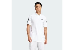 adidas Performance Poloshirt CLUB TENNIS 3-STREIFEN POLOSHIRT Weiß/Creme