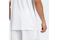 adidas Performance Poloshirt CLUB TENNIS 3-STREIFEN POLOSHIRT Weiß/Creme