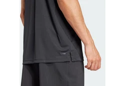 adidas Performance Poloshirt CLUB TENNIS 3-STREIFEN POLOSHIRT Dunkelgrau/Hellgrau/Grau