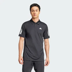 adidas Performance Poloshirt CLUB TENNIS 3-STREIFEN POLOSHIRT Dunkelgrau/Hellgrau/Grau