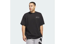 adidas Originals T-Shirt ANTHONY EDWARDS SEASONAL GRAPHIC Schwarz/Grau/Dunkelgrau