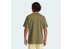 adidas Sportswear Essentials 3-Streifen Shirt Dunkelgrün/Khaki/Grün
