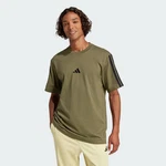 adidas Sportswear Essentials 3-Streifen Shirt Dunkelgrün/Khaki/Grün
