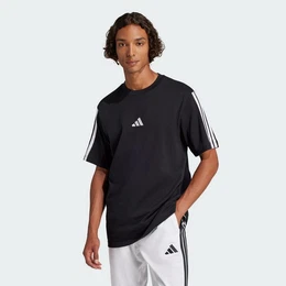 Poloshirt ESSENTIALS 3-STREIFEN SINGLE JERSEY T-SHIRT