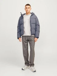 Jack & Jones Steppjacke JorVesterbro Puffer Jacket Grau/Dunkelgrau/Hellgrau/Schwarz/Dunkelblau