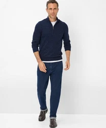 Brax Strickpullover Style STEFFEN Dunkelblau