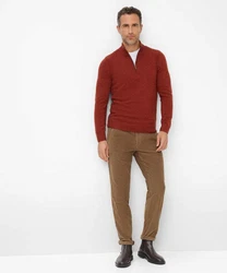 Brax Strickpullover Style STEFFEN rot/dunkelrot