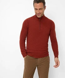 Brax Strickpullover Style STEFFEN rot/dunkelrot