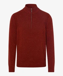 Brax Strickpullover Style STEFFEN rot/dunkelrot