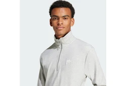 ADIDAS ORIGINALS Sweatshirt Trefoil Essentials Grau/Hellgrau