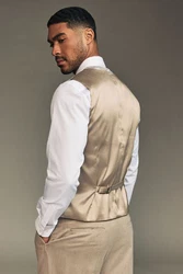 Next Frackweste Regular Fit Weste für besondere Anlässe Weiß/Khaki/Beige/Rosa/Creme/Gold