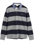 Gant T-Shirt Grau meliert
