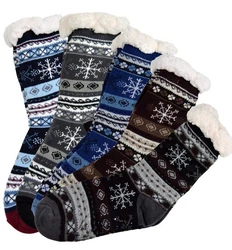 Frostfighter Haussocken Herren Schwarz/Mischfarben/Blau/Dunkelblau/Lila