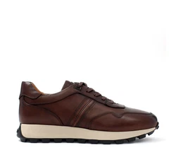 Celal Gltekin Sneaker Braun/Dunkelbraun/Beige/Bordeaux
