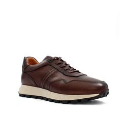 Celal Gltekin Sneaker Braun/Dunkelbraun/Beige/Bordeaux