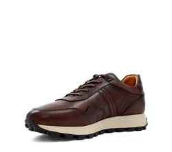 Celal Gltekin Sneaker Braun/Dunkelbraun/Beige/Bordeaux
