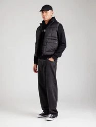 Jack & Jones Hoodie JJECORP GRAPHIC SWEAT HOOD Schwarz