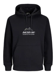 Jack & Jones Pullover Jcolima Dunkelblau/Schwarz/Fliederfarben