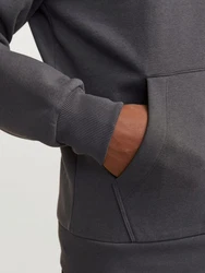 Jack & Jones Pullover Jcolima dunkelgrau/weiß