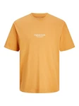Jack & Jones T-Shirt JORVesterbro Orange/Gelb