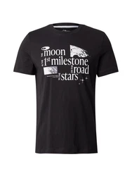 s.Oliver Kurzarmshirt T-Shirt Schwarz