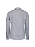 NO EXCESS Langarmhemd Grau/Blau/Dunkelblau/Bordeaux