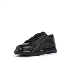 Celal Gltekin Sneaker 691-3417 Schwarz/Braun/Dunkelgrün
