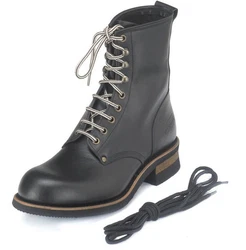Kochmann Boots Worker Stiefel Motorradstiefel Blau/Schwarz/Dunkelgrau