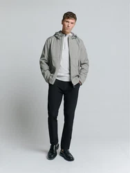 NO EXCESS Anorak Funktionsjacke Khaki/Grau/Dunkelgrün/Hellgrau/Beige