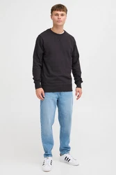 !Solid Sweatshirt Rundhalspullover SDCHAD Sweater Schwarz/Dunkelgrau