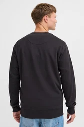 !Solid Sweatshirt Rundhalspullover SDCHAD Sweater Schwarz/Dunkelgrau