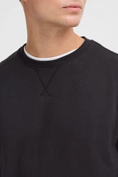 !Solid Sweatshirt Rundhalspullover SDCHAD Sweater Schwarz/Dunkelgrau